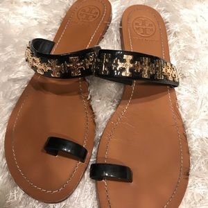 Tory Burch Black Sandals